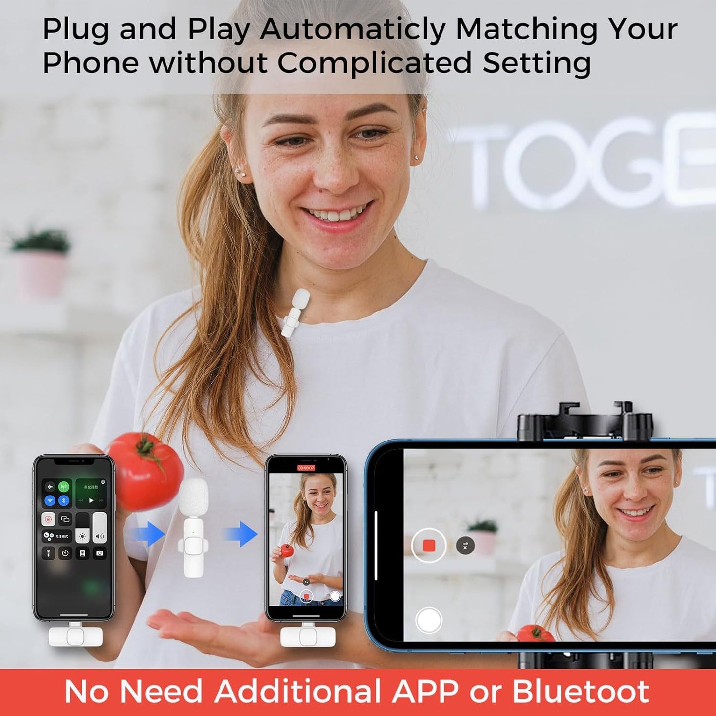 Wireless Lavalier Microphone