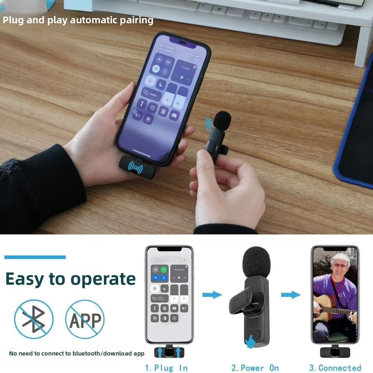 Wireless Lavalier Microphone